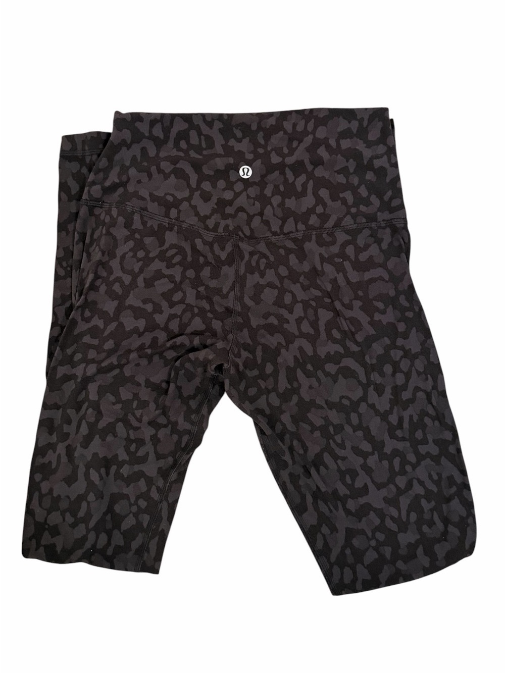 Lululemon Black Camo Athletic Leggins